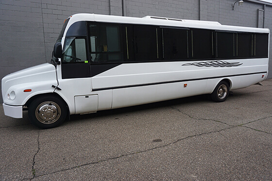 35-passenger party bus