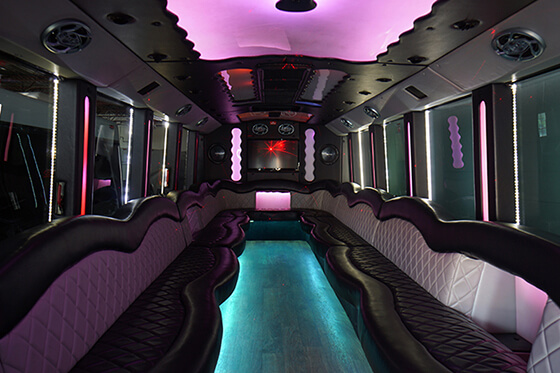 bar-hopping limo bus