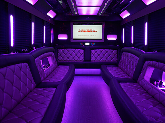 prom limo buses